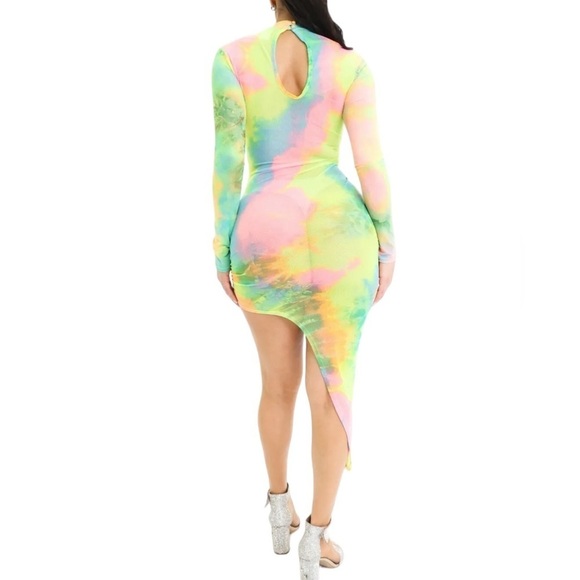 Mesh Sheer See Through Long sleeve bodycon Mini Dress
New - Picture 5 of 7